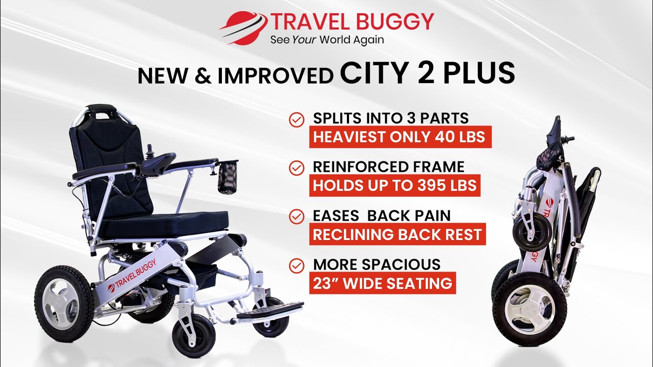 CITY 2 PLUS Power Chair | Travel Buggy | Features & Benefits