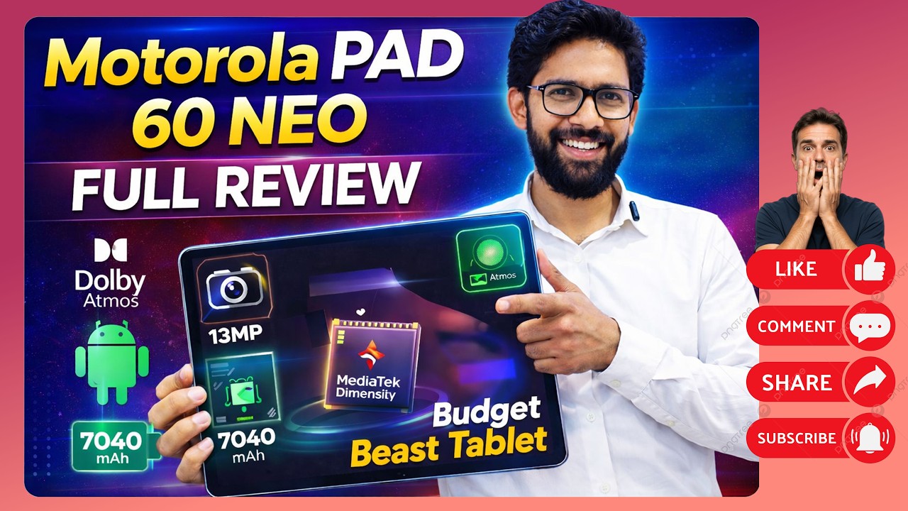 Motorola Pad 60 Neo 🔥 Full Review | Budget Beast Tablet 2026 ⚡ Honest Review by The Technical Server