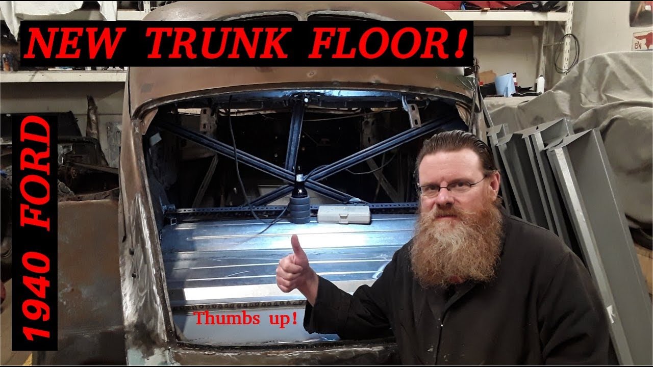 Trunk floor for the 1940 Ford!!