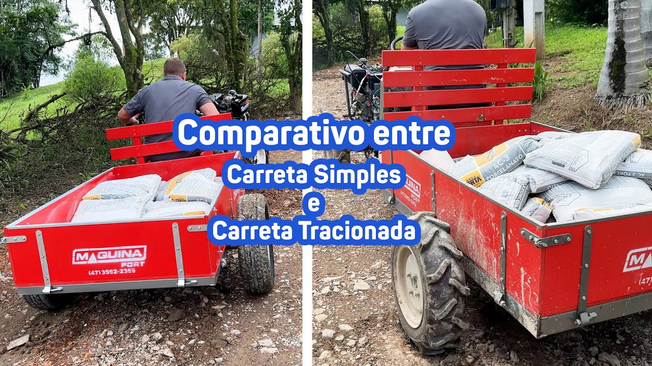 Carreta Simples vs. Carreta Tracionada: Qual é a Melhor Escolha para Você? @Maquinafort_industria