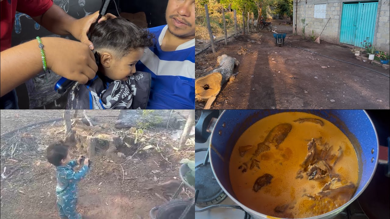 Cocinando a mi estilo 👩‍🍳//les tocó corte de pelo 💇‍♂️ #parati #minivlog #cocina #hasmeviral