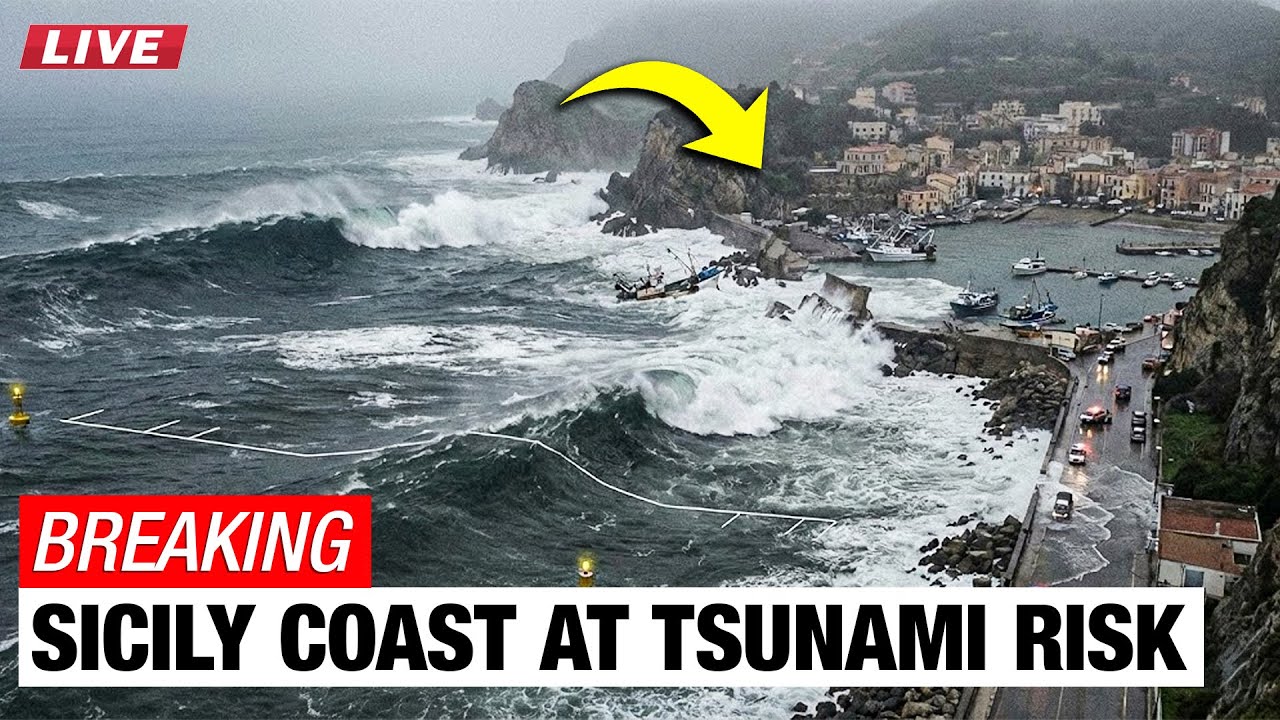 Sicily's Coast Faces GIANT Waves &mdash; Tsunami RISK, Researchers are STUNNED