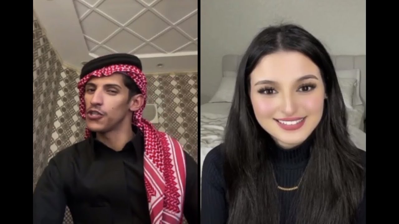 سعود بن خميس مع  بنت جزائرية - أضحك من قلبك 🤣