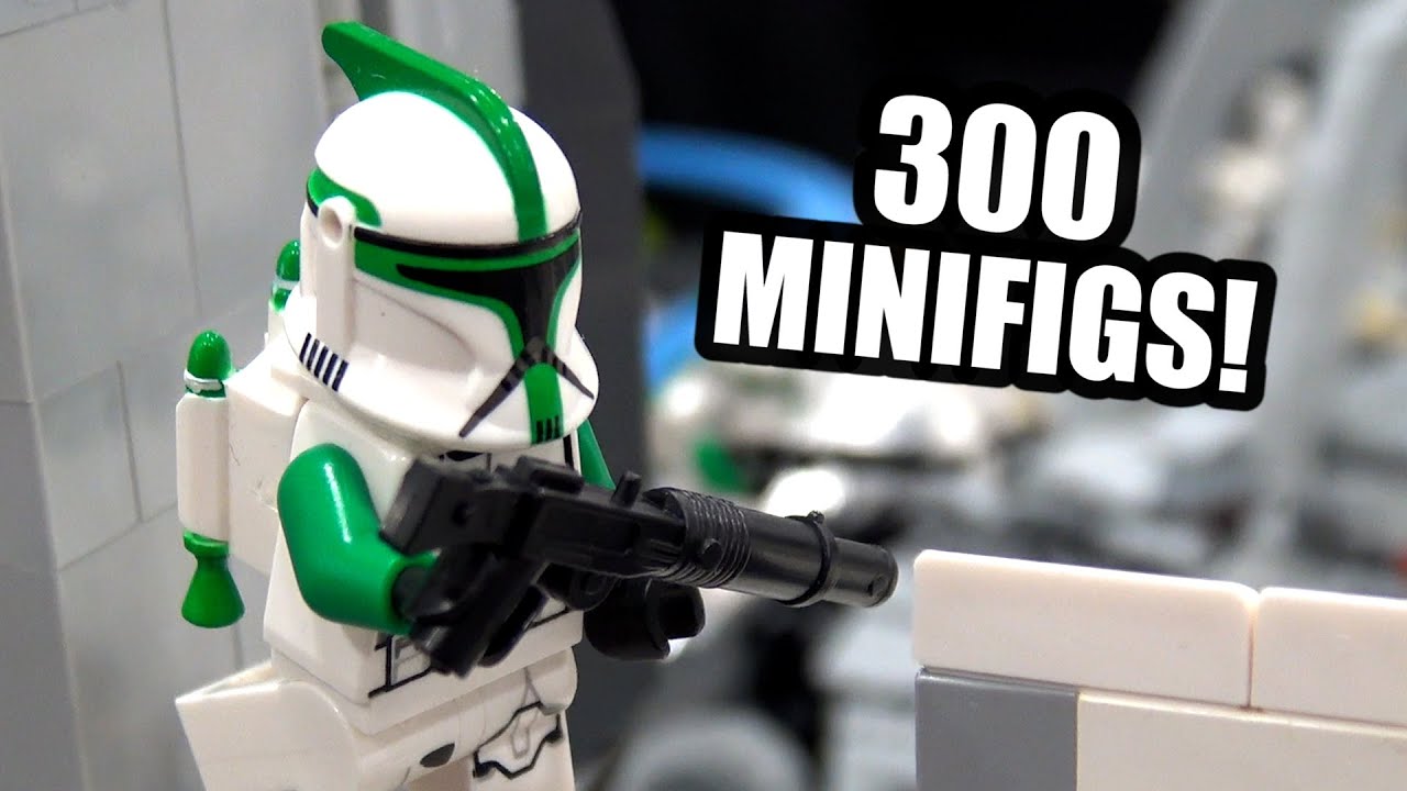 LEGO Star Wars Battlefront Rhen Var Harbor Сражайтесь с 300 минифигурками!