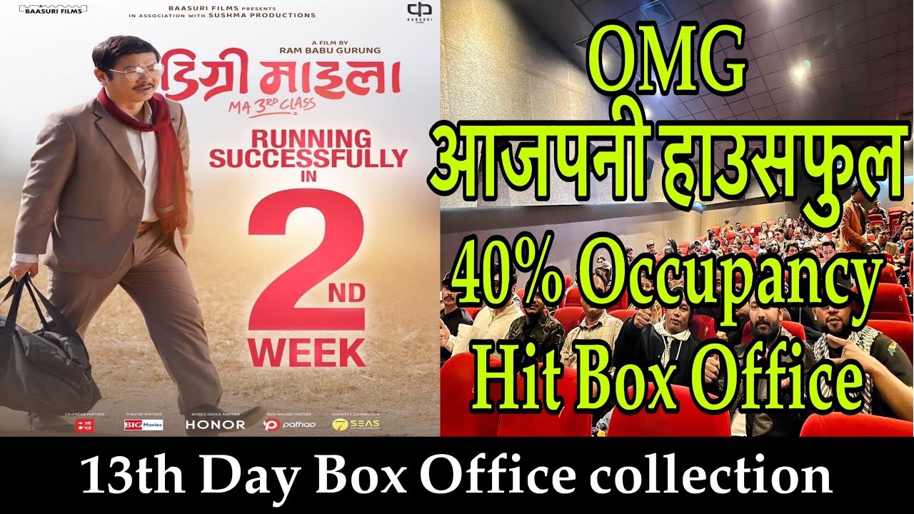 Degree Maila- 13th Day Box Office collection || Dayahang Rai, Aanchal Sharma