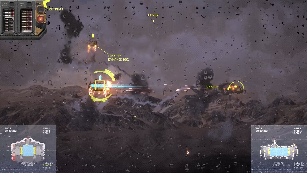 Diomedes cruiser vs Varyag I Highfleet