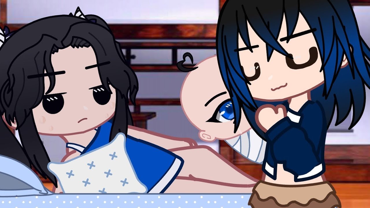 InoAoi's Baby💙 || KNY || Skit || Ft. InoAoi+Mizuki