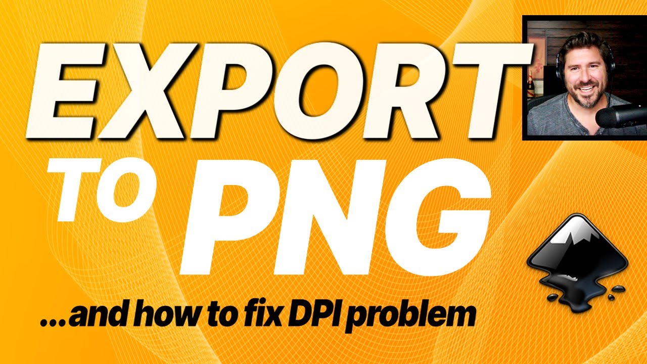 How to Save / Export a PNG File in Inkscape