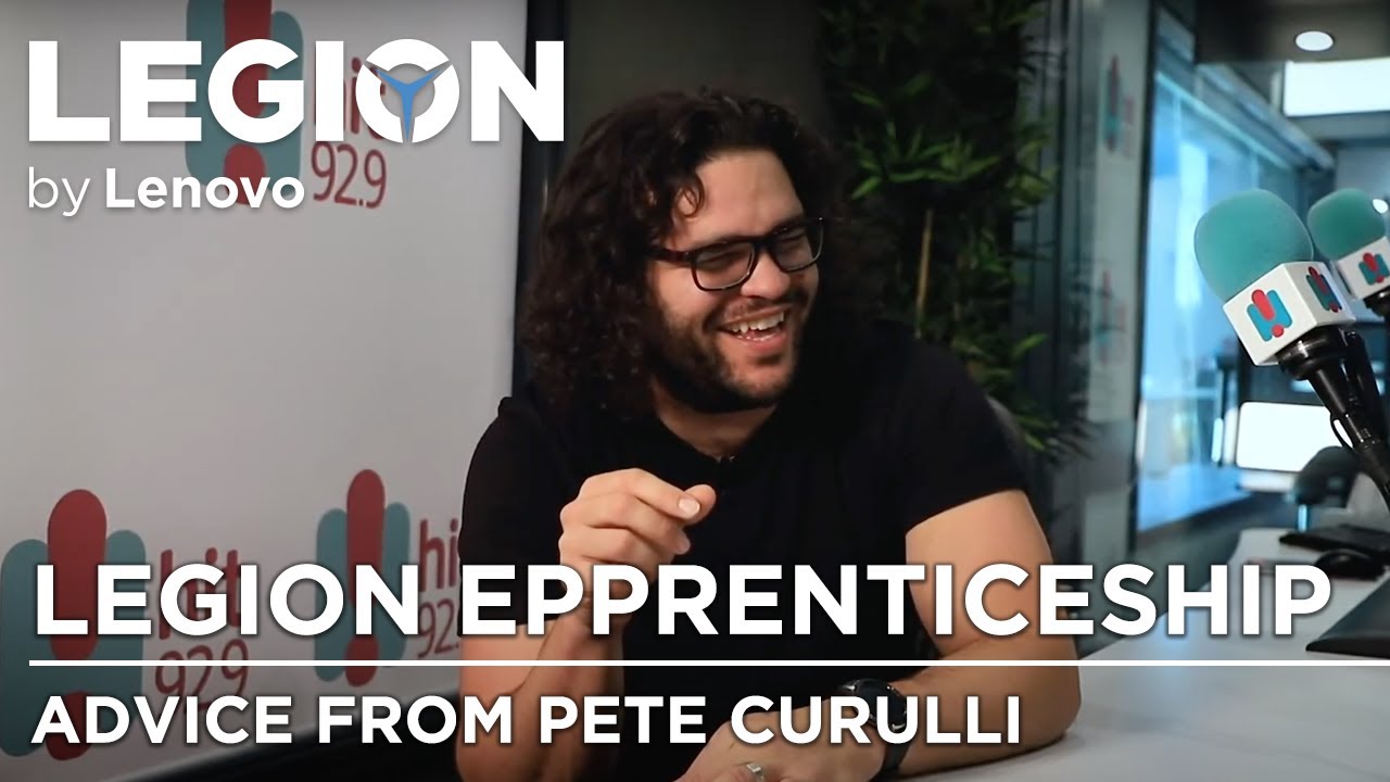 Lenovo Legion Presents: GameonAus Founder Pete Curulli shares tips