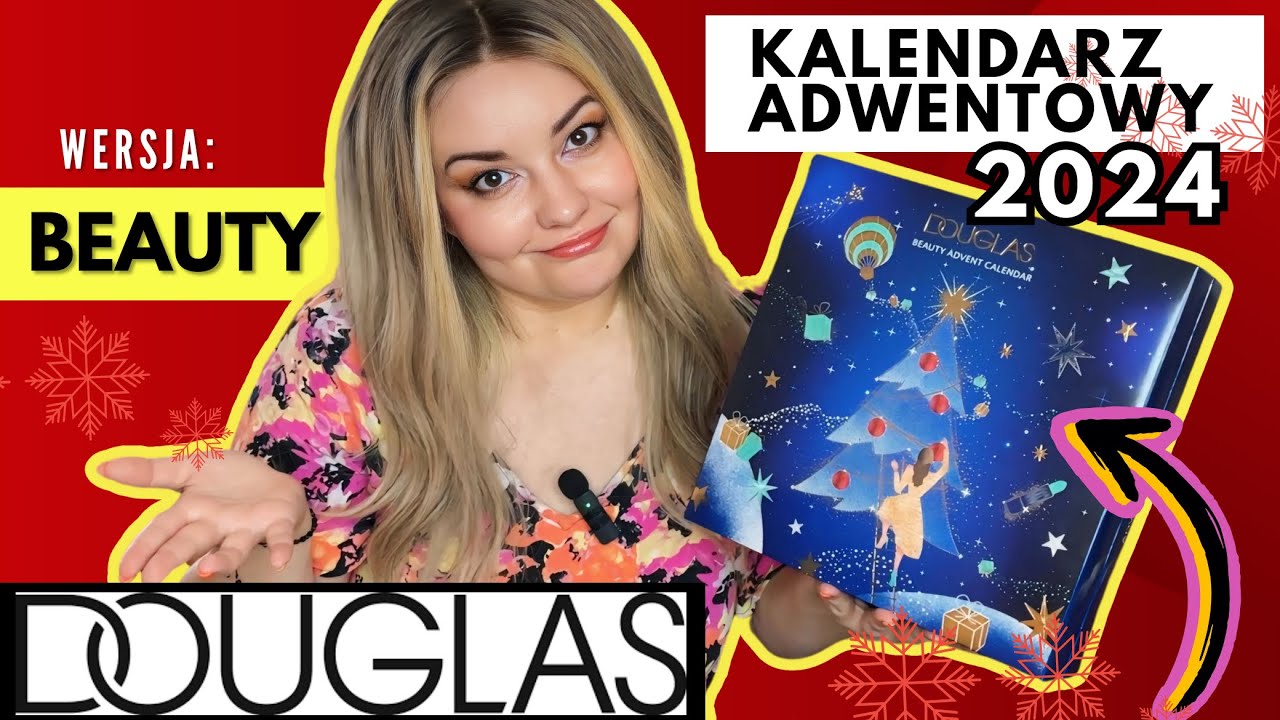 Kostka Douglas Kalendarz Adwentowy 2024 BEAUTY | #testowANKA