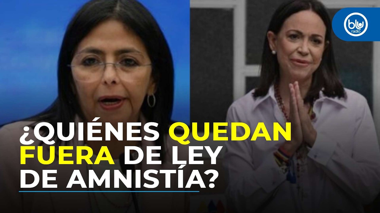 Alerta en Venezuela por ley de amnistía: artículo aprobado excluiría a opositores como María Corina