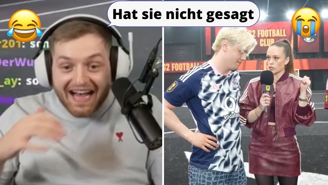 Papaplatte wird komplett hochgenommen im Interview😭 Witzigster Moment👀😂
