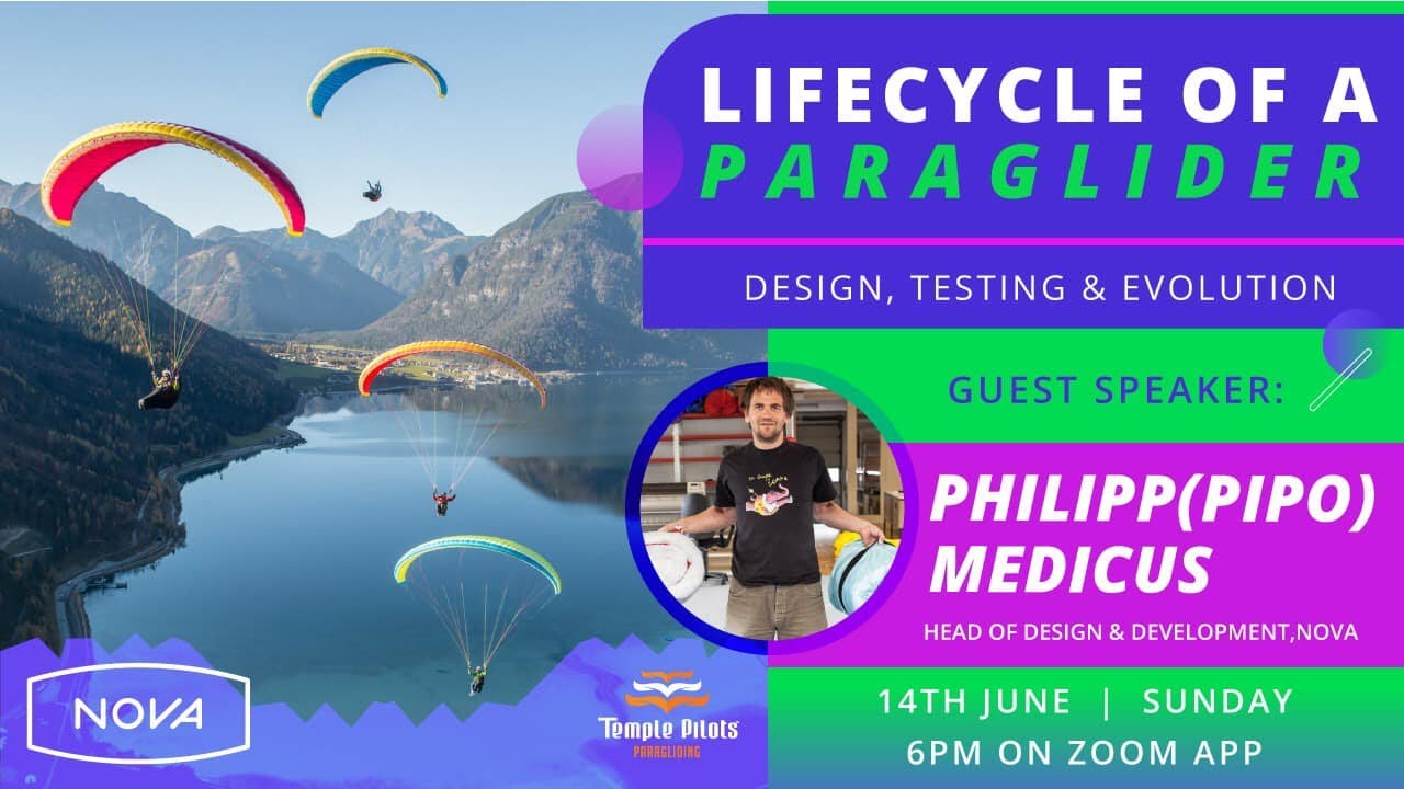 How are Paraglider's designed & tested  - by PIPO from Design Head Nova Performance Paragliders