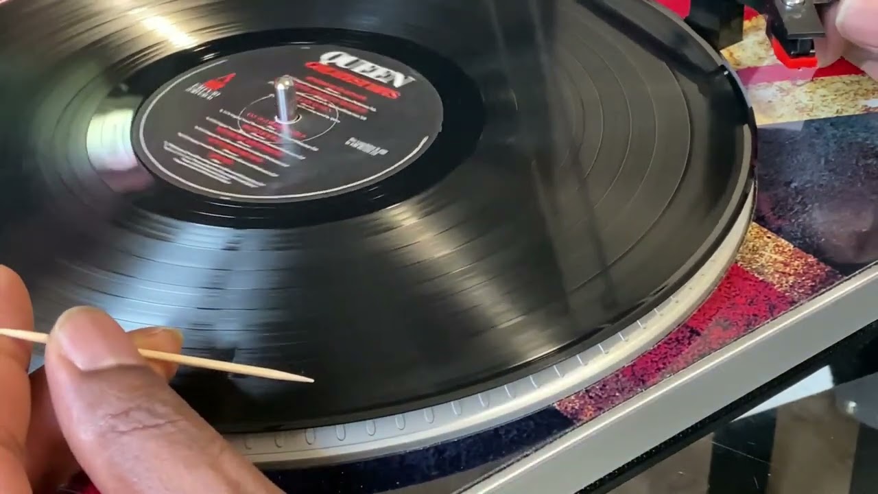 Scratched Vinyl Record Repair