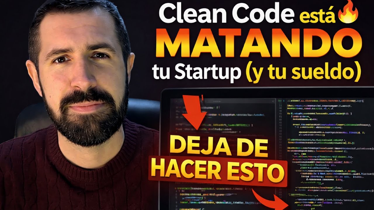 Clean Code está matando tu Startup (y tu sueldo)