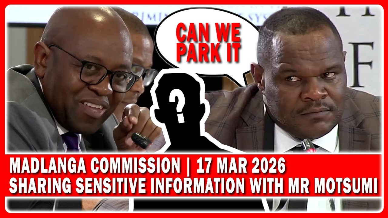 Madlanga Commission Evidence By Sergent Nkosi “You Sharing Sensitive Information With Mr Motsumi”