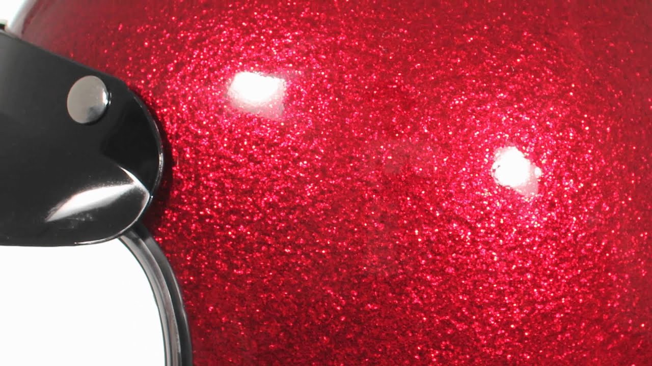 Outlaw Retro 5033 Burgundy Mega Flake DOT Open Face Helmet at LeatherUp.com