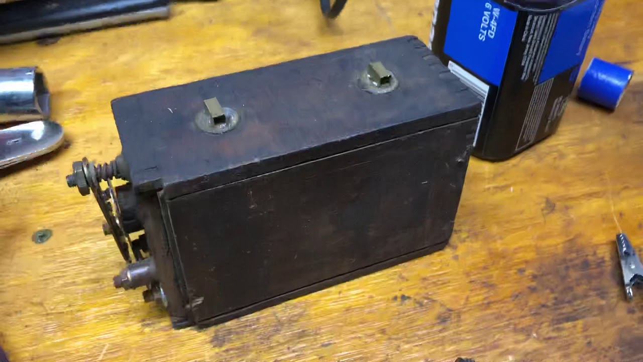 Wiring a Model T buzz coil