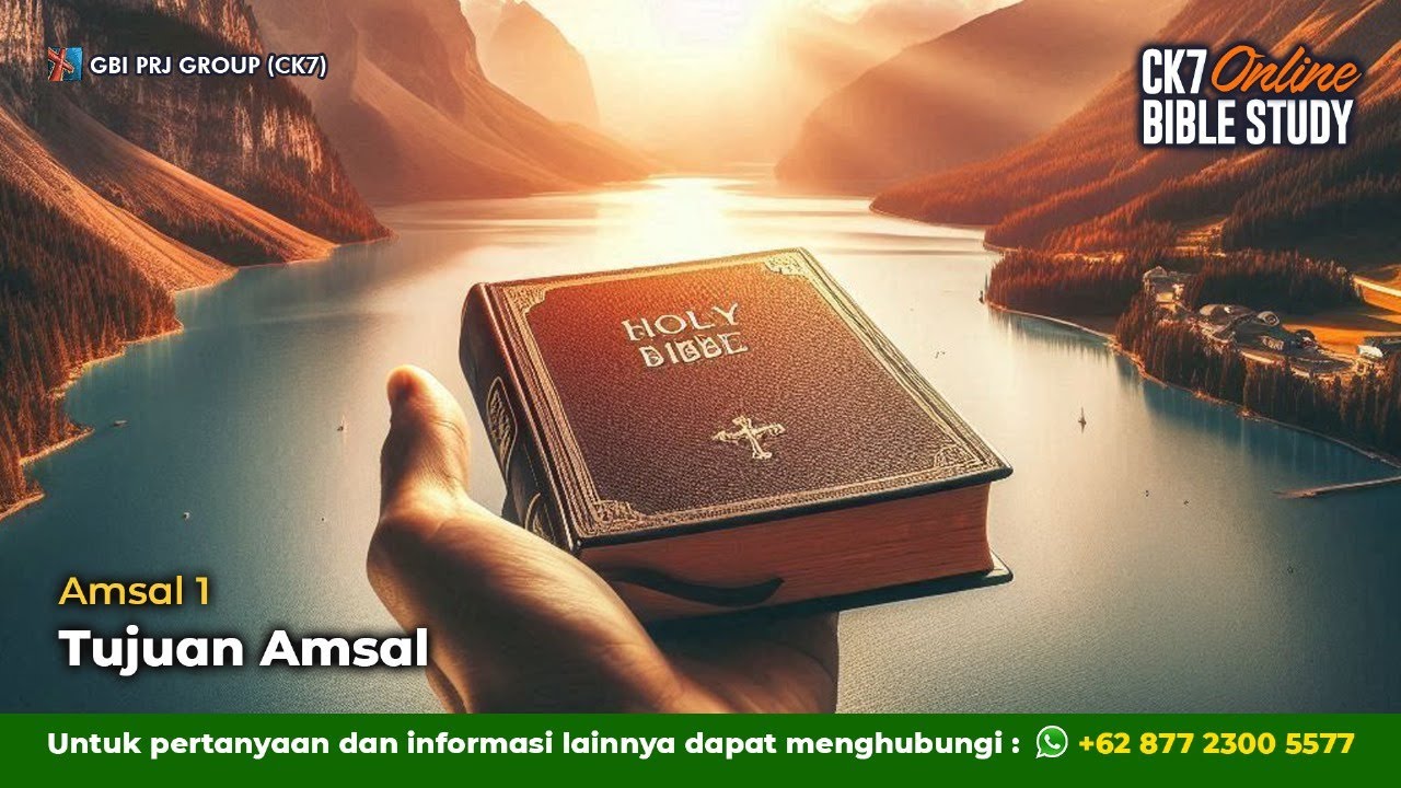 Bible Study Amsal 1