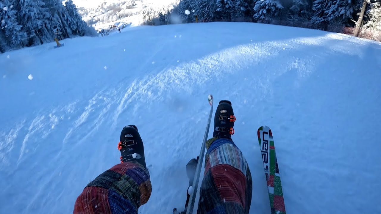 #2 Luźna jazda w Kasina Ski - Trasa nr 1 - Styczeń 2024 - Szaman KubSki sprawdza warun ;)
