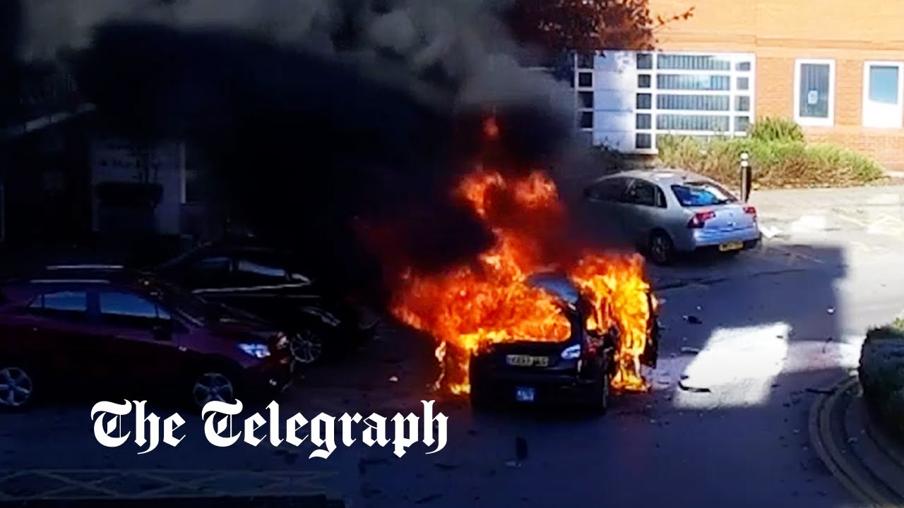 New footage released of Liverpool bomber's IED exploding early in taxi