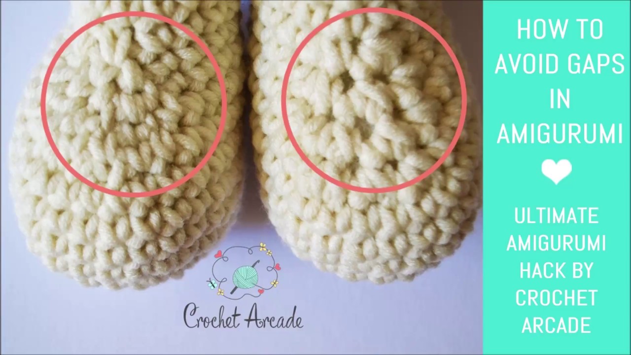 How to Avoid Large Gaps in Amigurumi