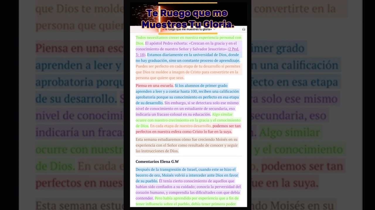 #teruegoquememuestrestugloria #escuelasabatica #tuescuelasabatica #adventistas #jesusteama