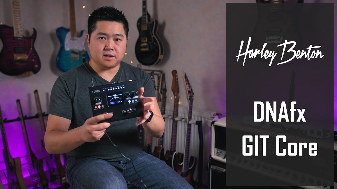 Harley Benton DNAFx Git Core - Le multi-effet simulateur d'amplis abordable mais efficace  !