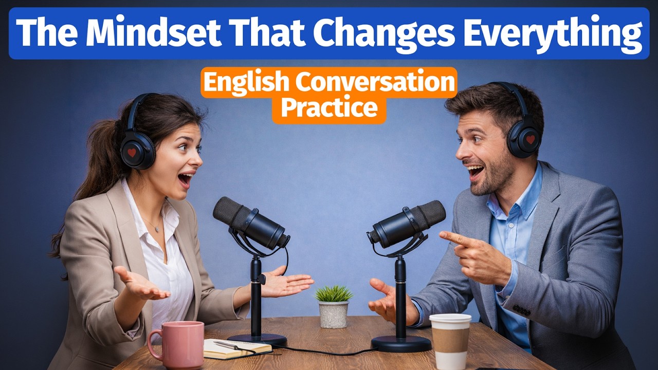 English Podcast for Easy English Conversation | The Mindset That Changes Everything