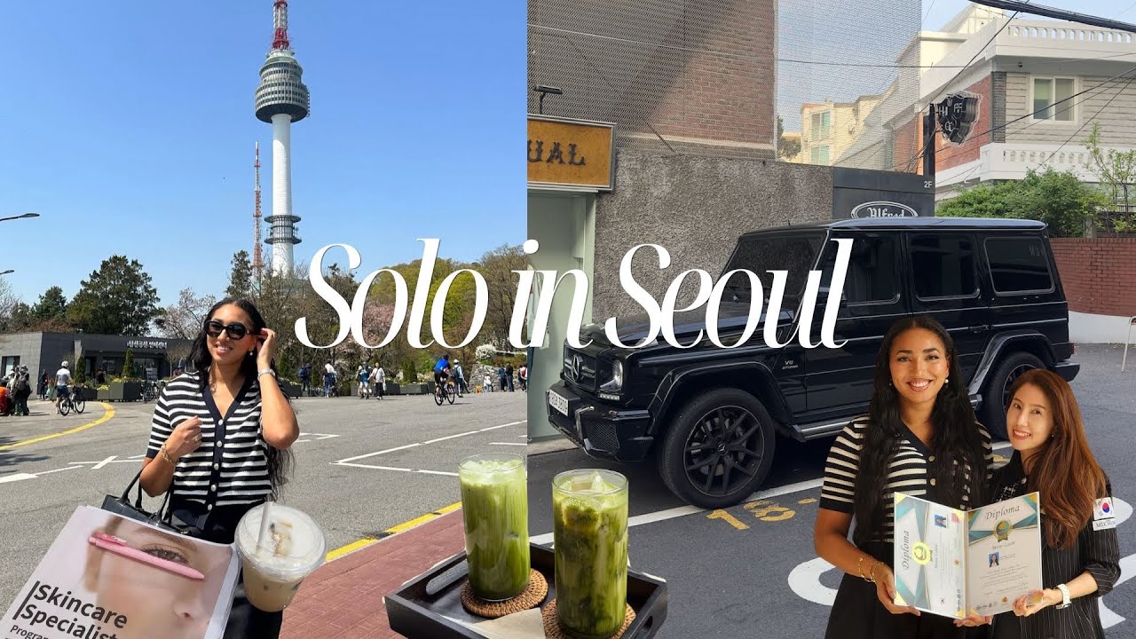 solo trip in Seoul-  K-beauty school, découverte la ville, cafés, shopping