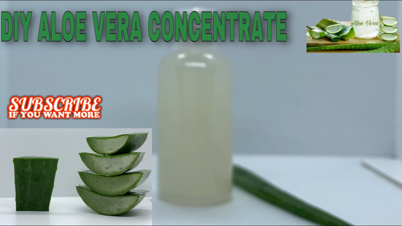 HOW TO EXTRACT, PRESERVE & STORE ALOE VERA JUICE LIKE COSMETICS GRADE