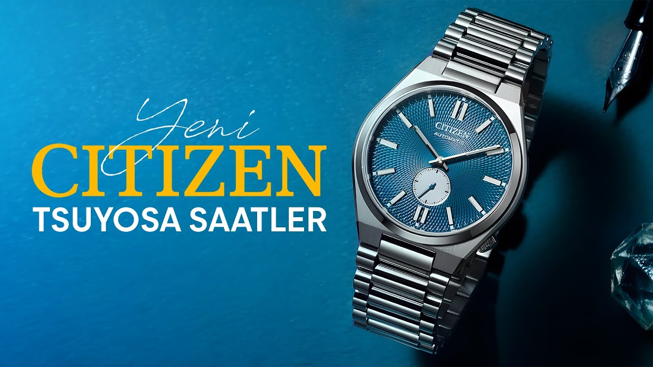 Rolex ve Tissot PRX Katili Yeni Citizen Tsuyosa Small Second - Mert Kalafat