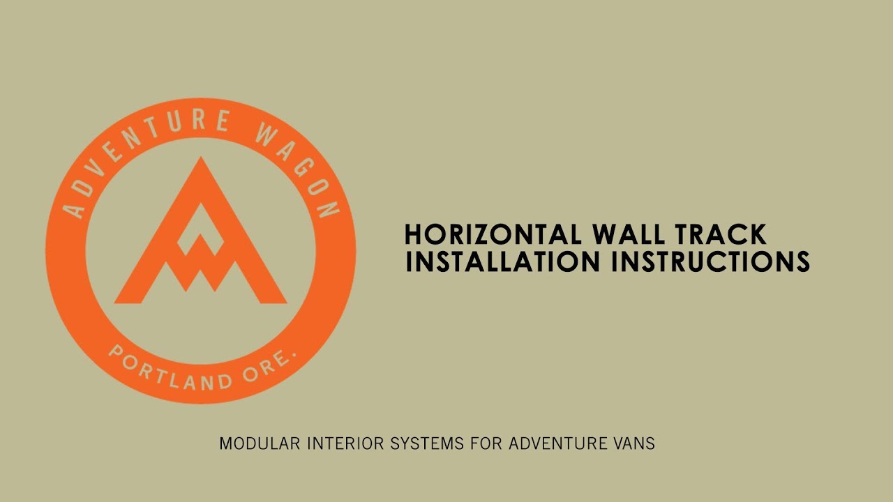 Adventure Wagon WALL TRACK for 144/170 Mercedes Sprinter Van