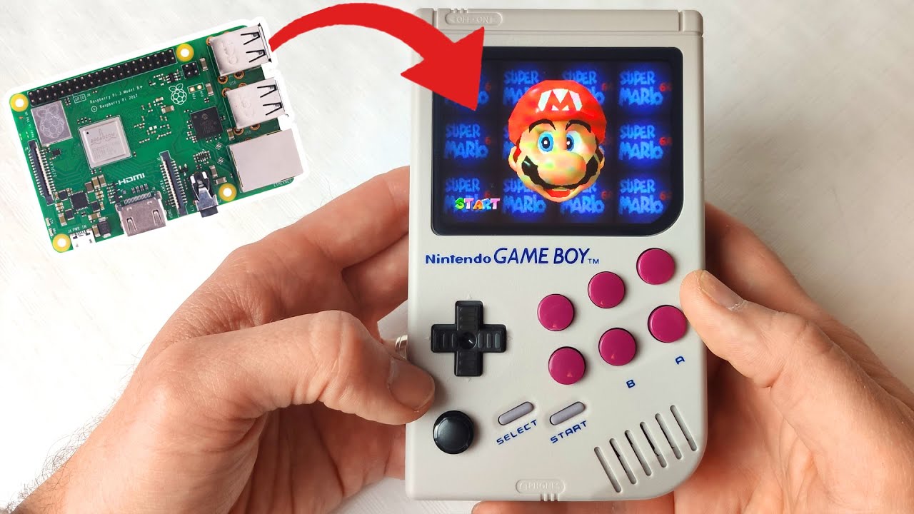 UN RASPBERRY PI DANS UNE GAMEBOY !