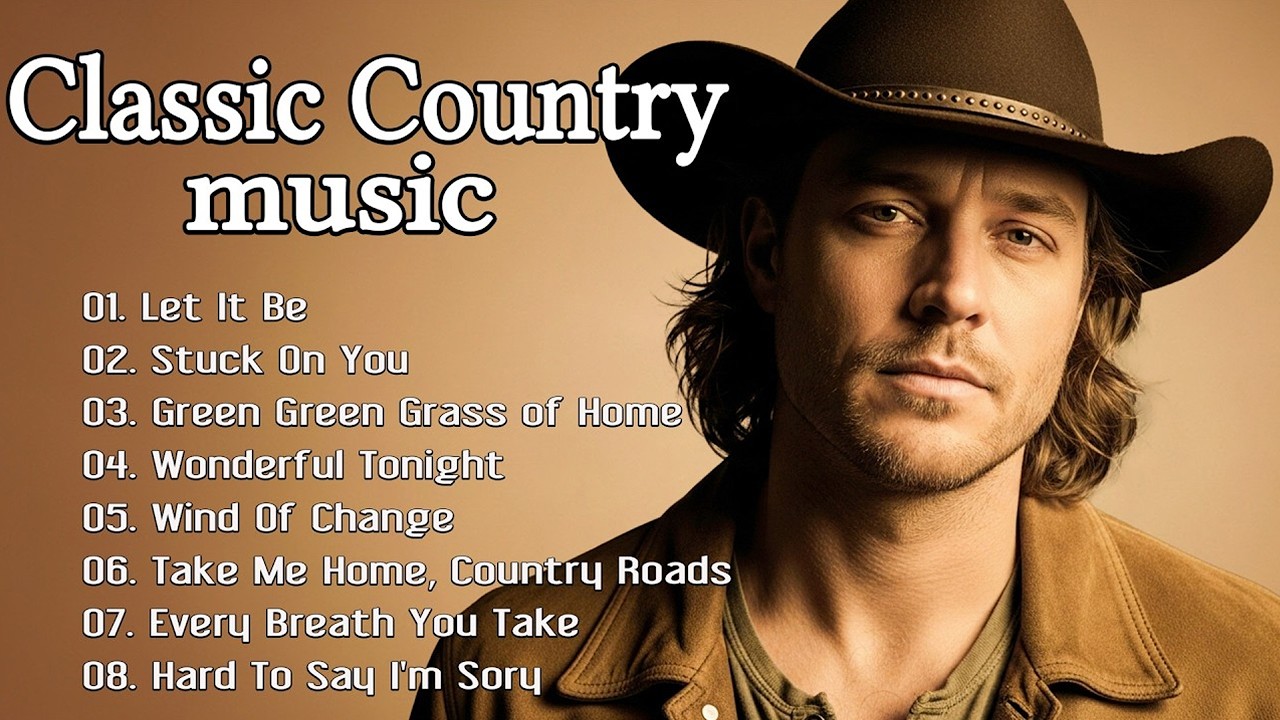Let It Be, Stuck On You, Green Green Grass of Home &ndash; Classic Country Music Timeless 60s, 70s, 80s