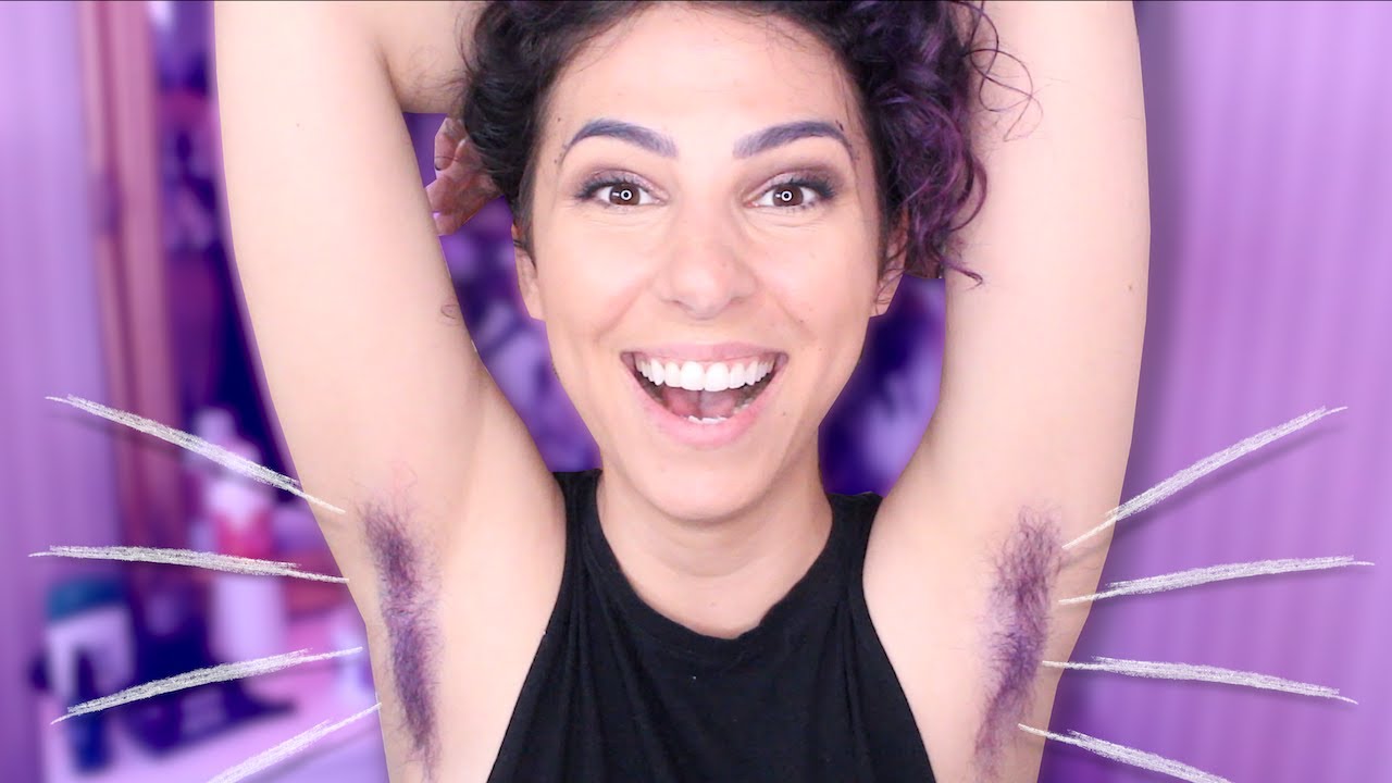 DYING MY ARMPITS PURPLE