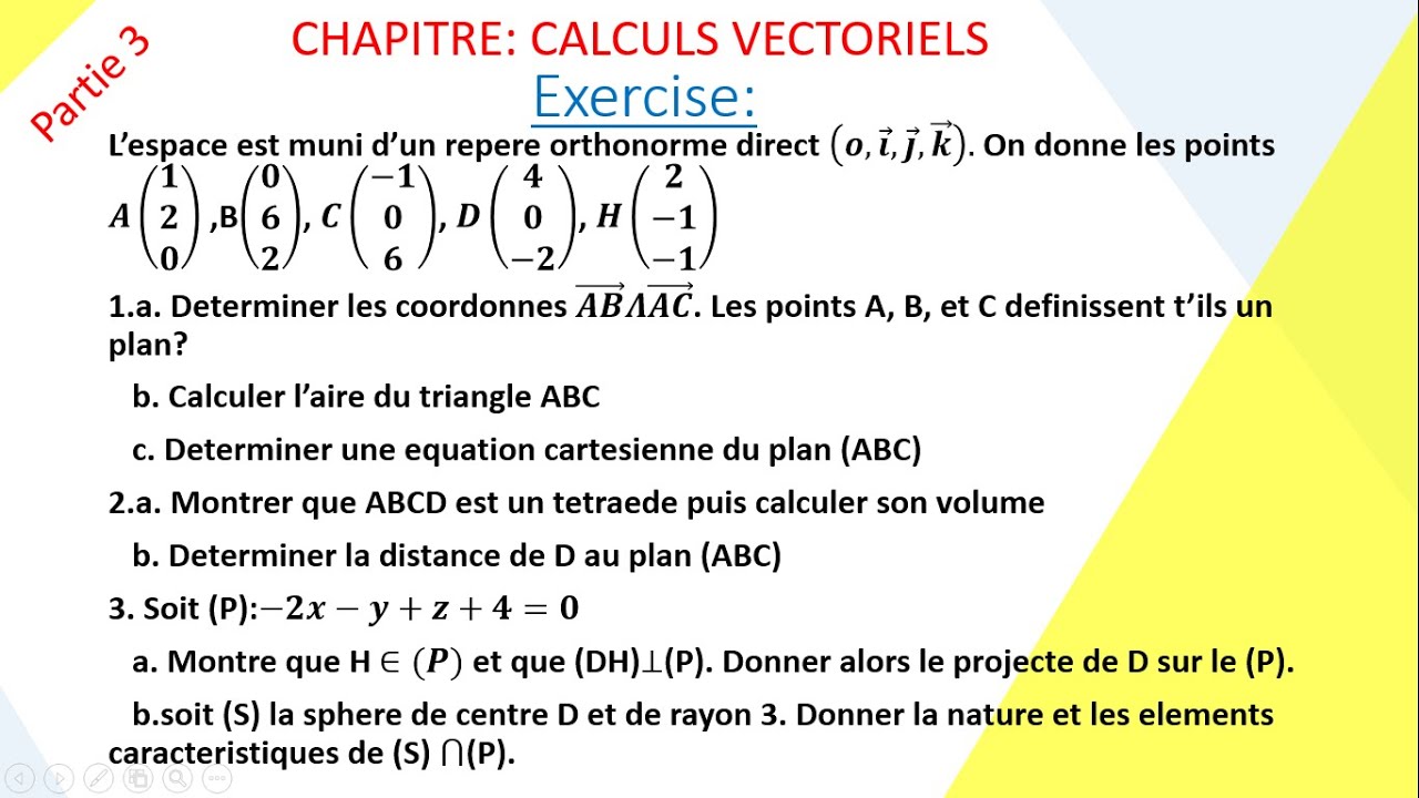 Comment utiliser le produit #vectoriel pour calculer l'aire, le volume, et la distance ?