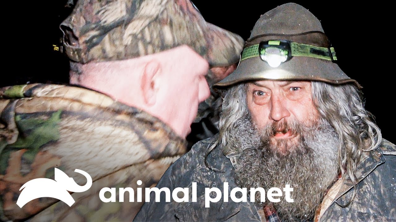 Equipe busca uma criatura enorme à noite | Monstros da Montanha | Animal Planet Brasil