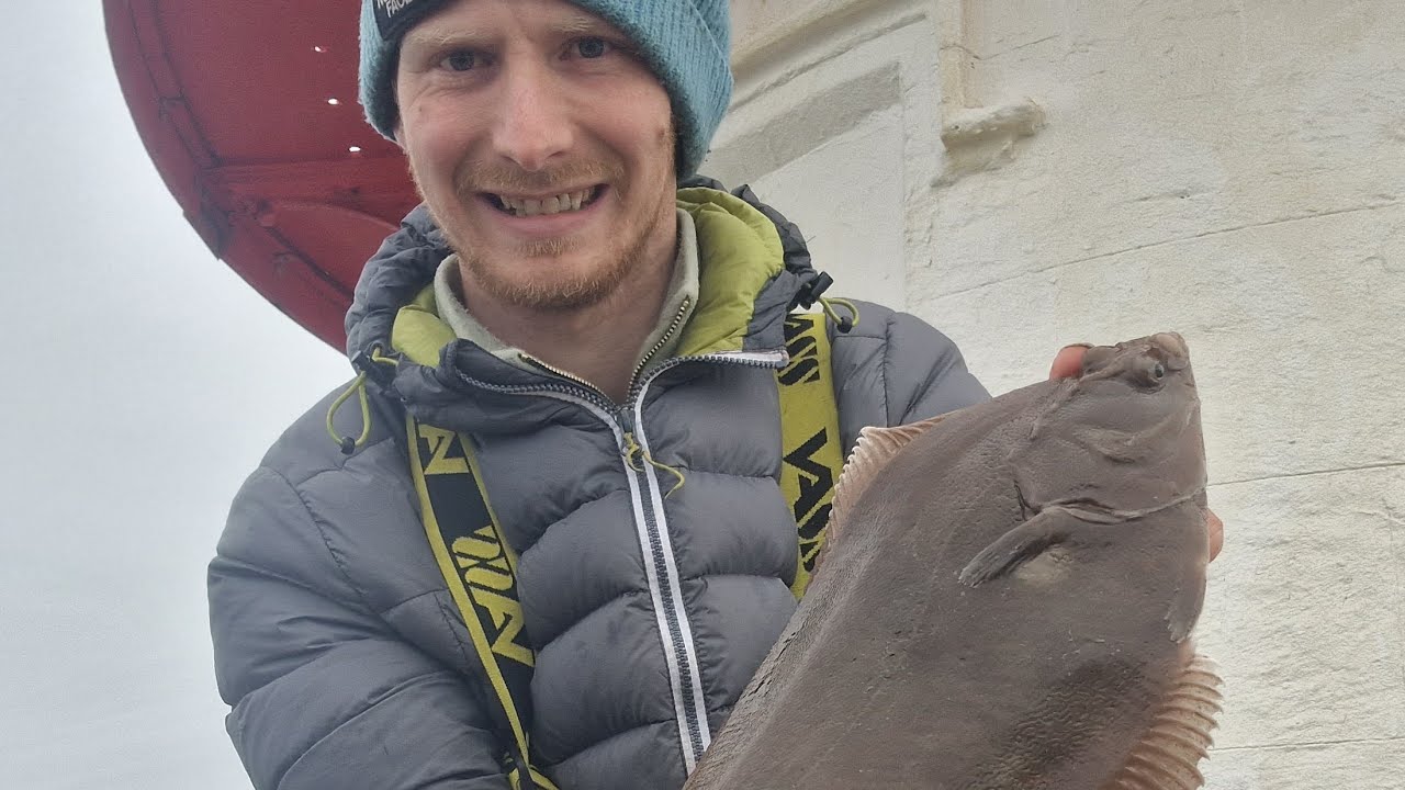 fishing my local pier for plaice and do the double hatrick