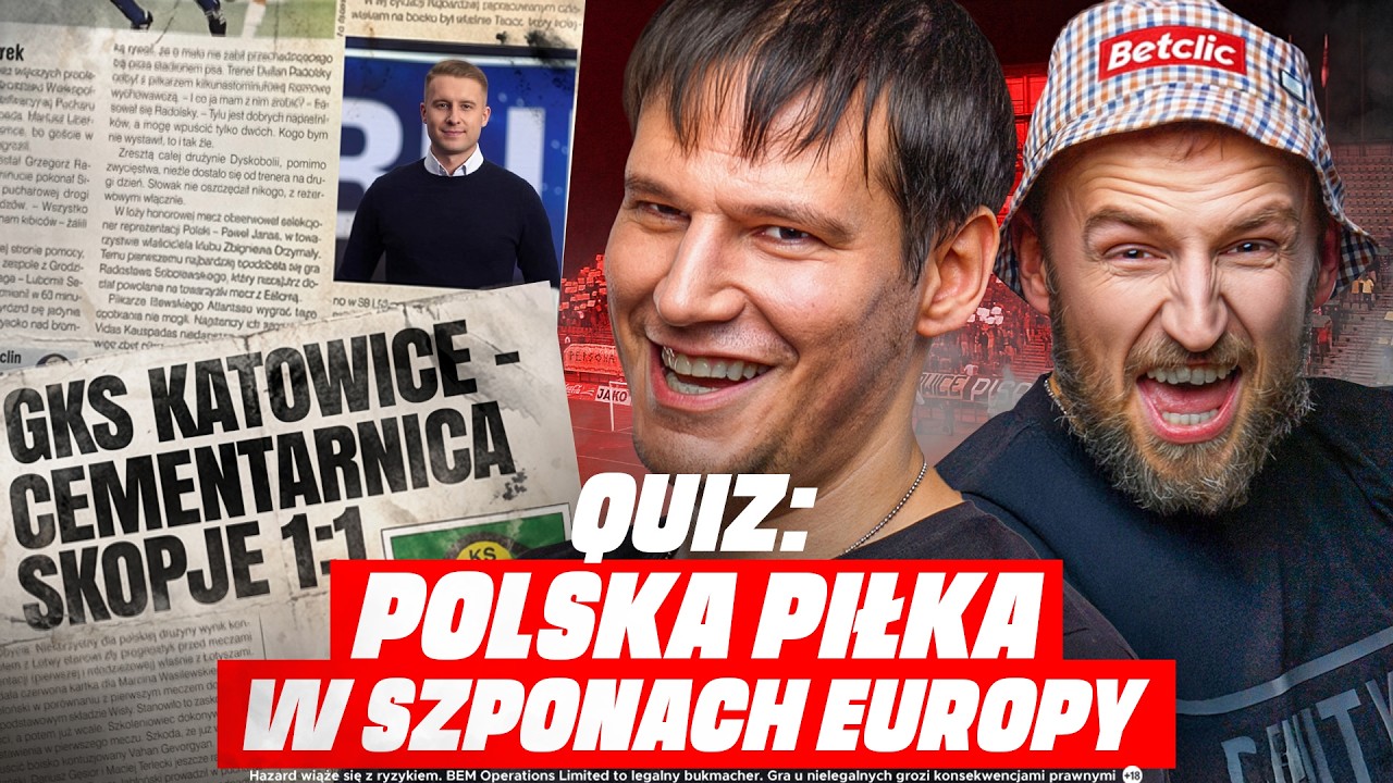 QUIZ TETRYKÓW | POLSKA NA PIŁKARSKIEJ MAPIE EUROPY (feat. Marcin Borzęcki) 🗺️🇵🇱