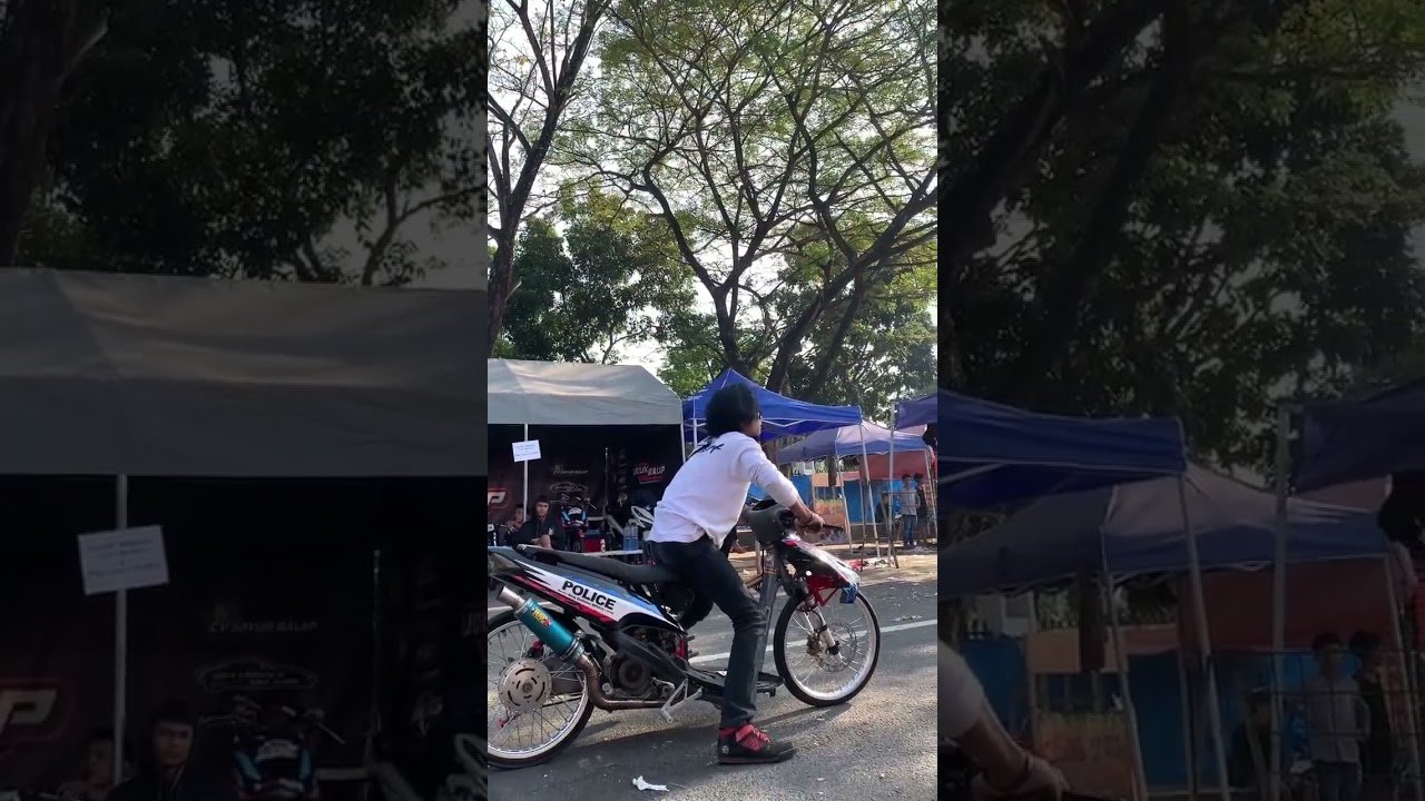 motor drag mio😱 #balap #balapmotor #settingmotor #mio200cc
