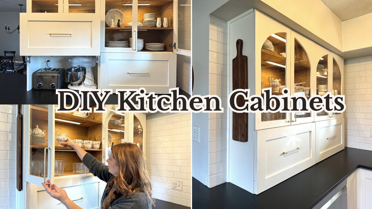 DIY Kitchen Cabinets|Kitchen Makeover