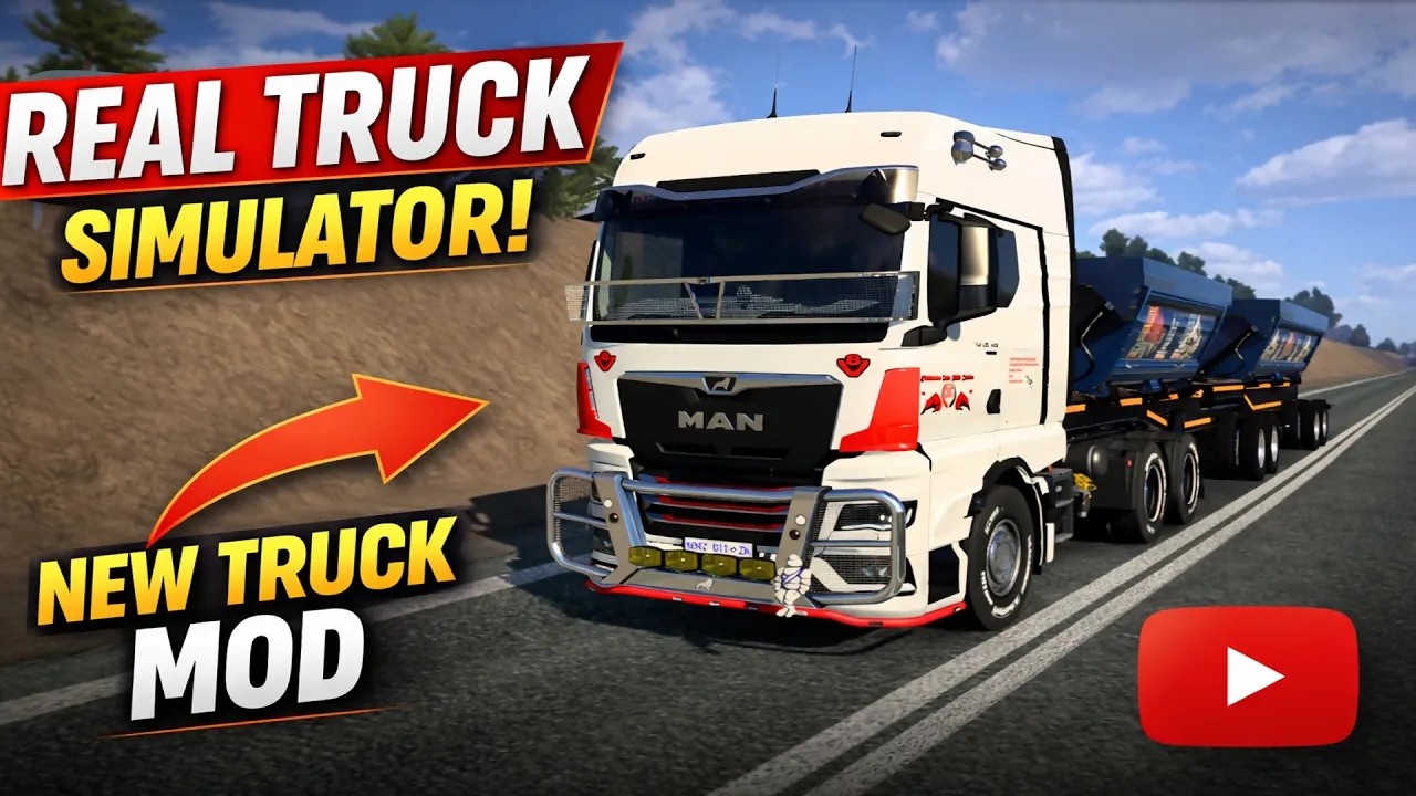 Euro Truck Simulator 2 | Side Tipper Trailer Mod | v1.58