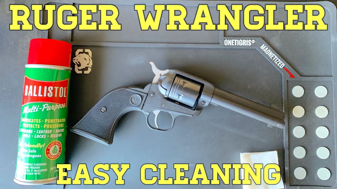 Ruger Wrangler: Easy Cleaning