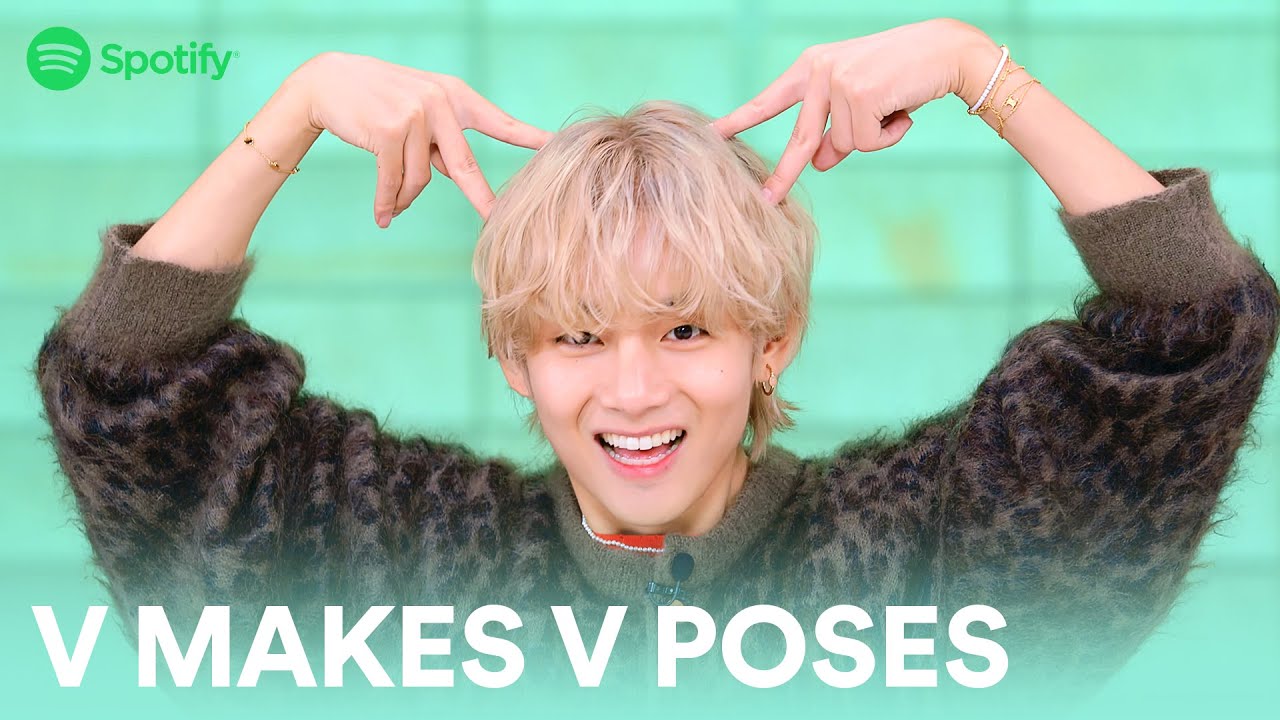 (CC) V makes V poses and the world is good again | UNBOXING SHOW (FULL)