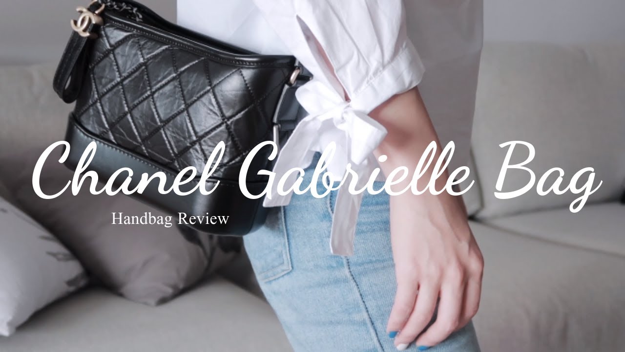 (Eng)Chanel Gabrielle Bag Review 2019 | 流浪包测评(容量、背法、搭配) | emma_daily