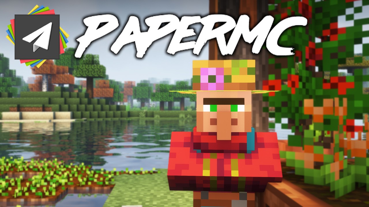 How To Make a Paper Minecraft Server