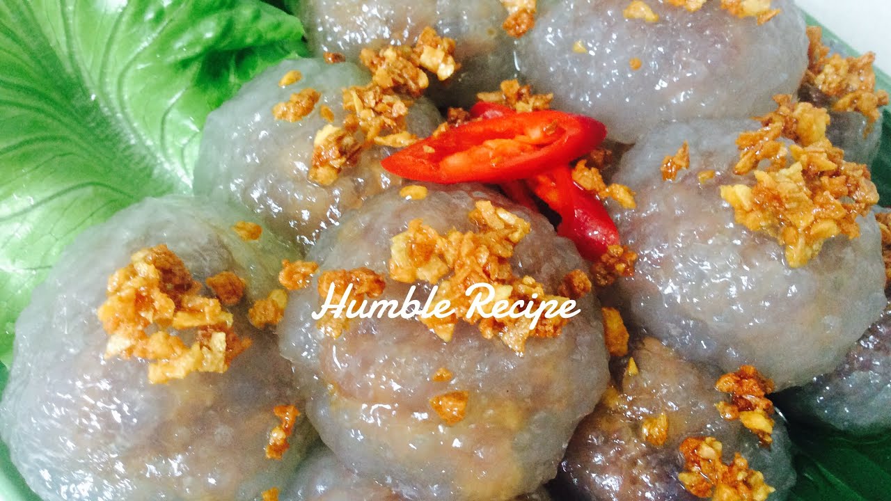 Traditional Thai Sago Pearls | Tapioca Pearls Dumplings
