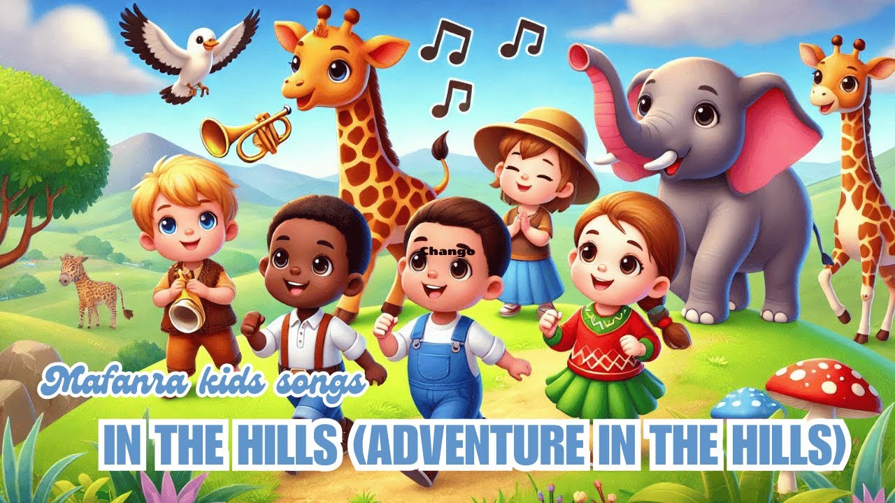 in the hills(Adventure in the Hills)| @Mafanrakidssongs  Nursery Rhymes & Kids Songs|full with lyric