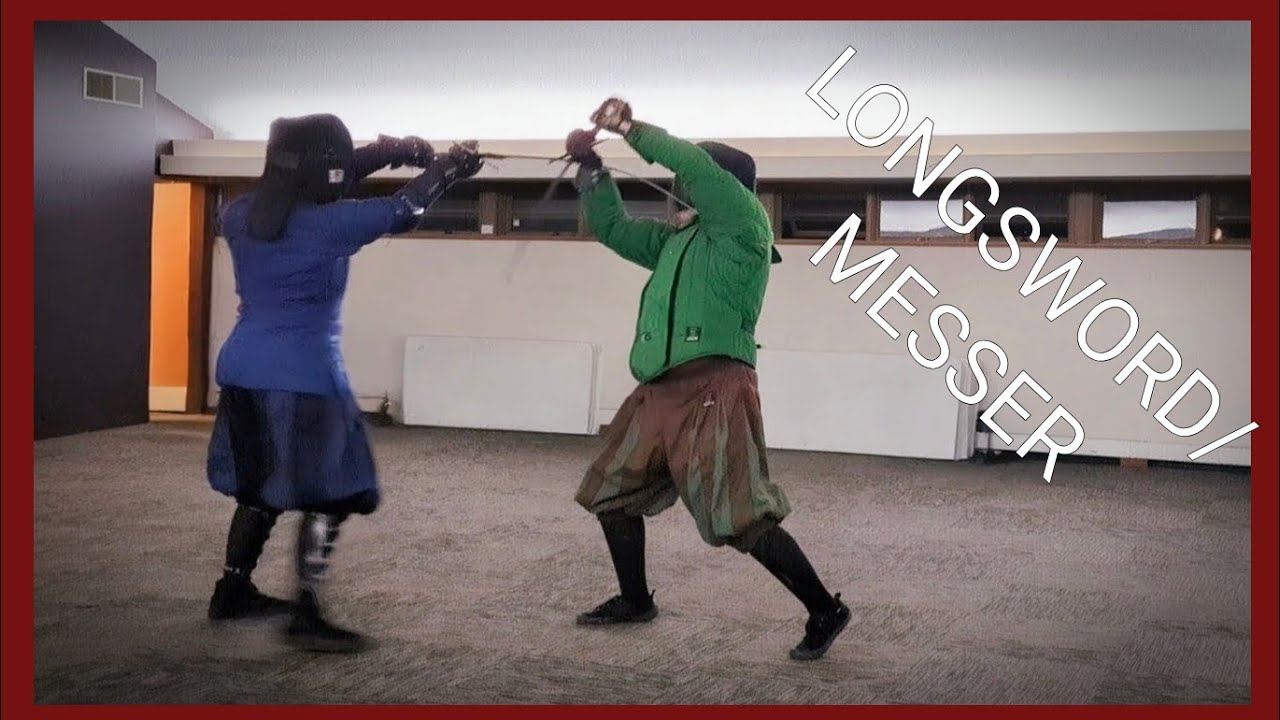 HEMA - INLA Club Rapid Fire Sparring - Longsword and Messer